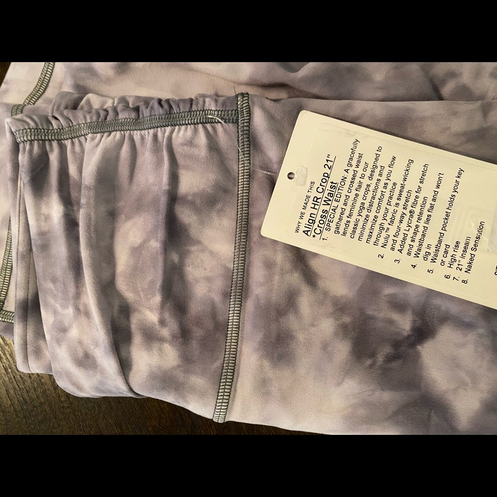 Lululemon Align Cross Waist Crop 21” Leggings